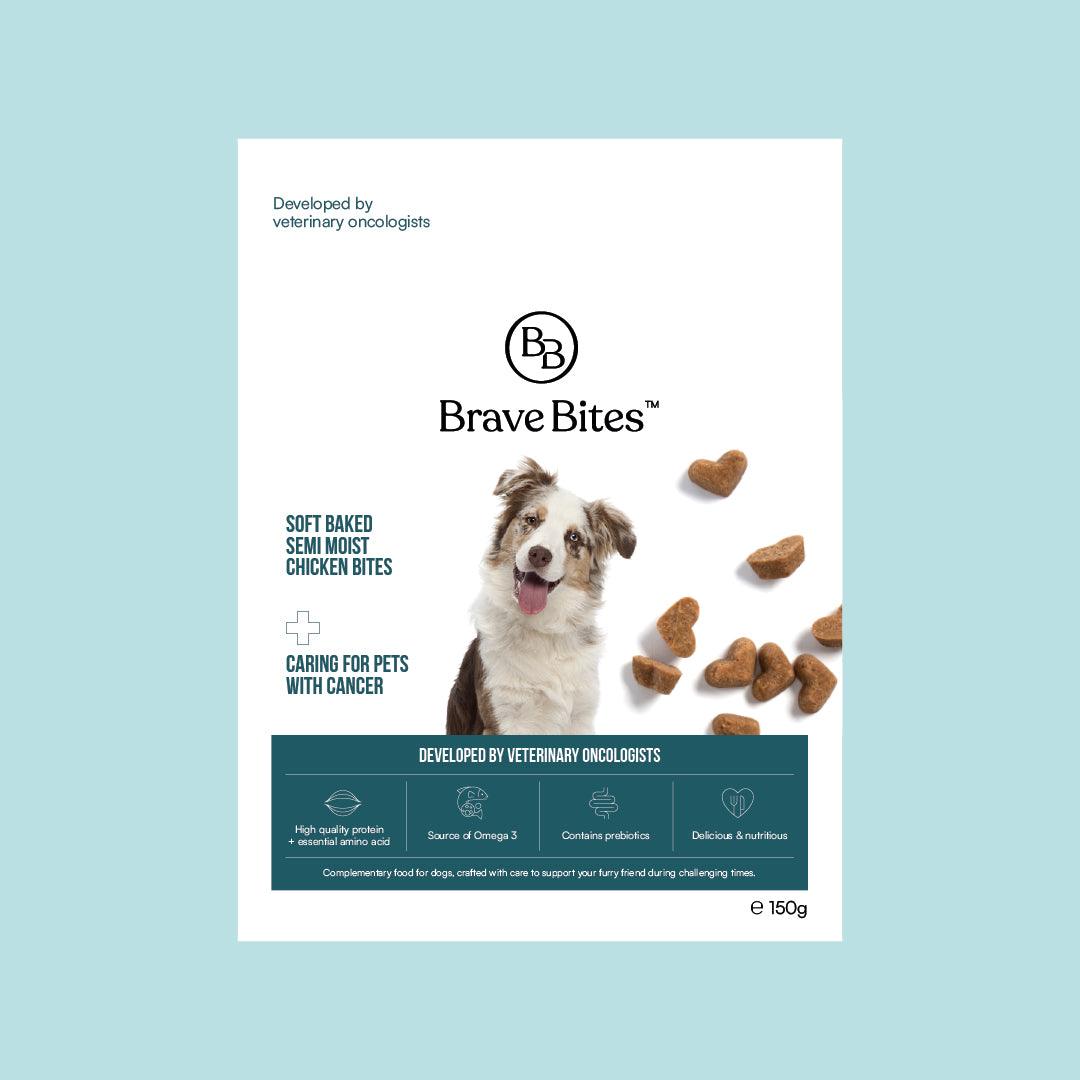 Brave Snacks BraveBites® – Nutritious Snack for Dogs with Cancer