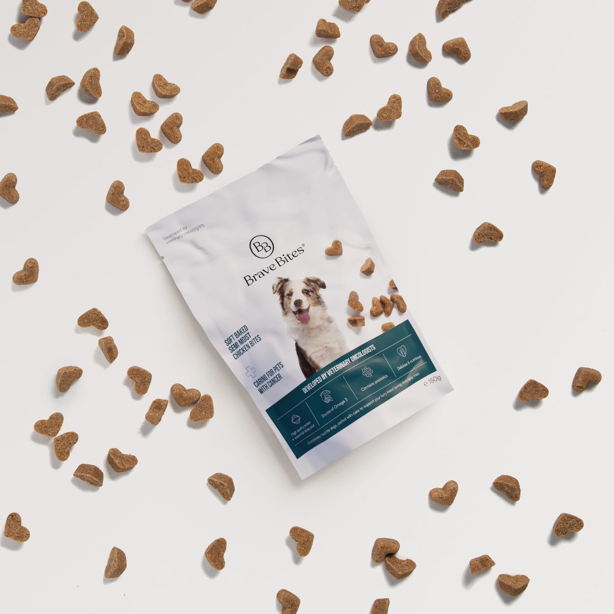 Brave Snacks BraveBites Pet Food - The Snack for dogs with cancer